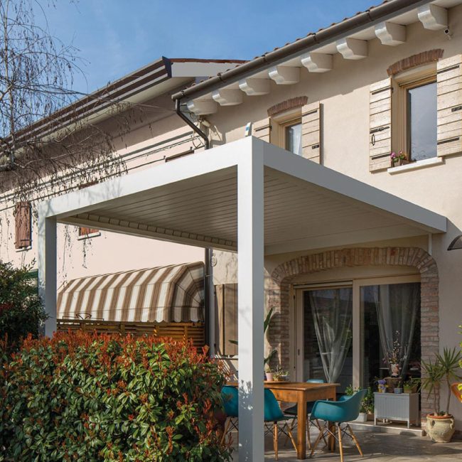 Pergola bioclimatica.