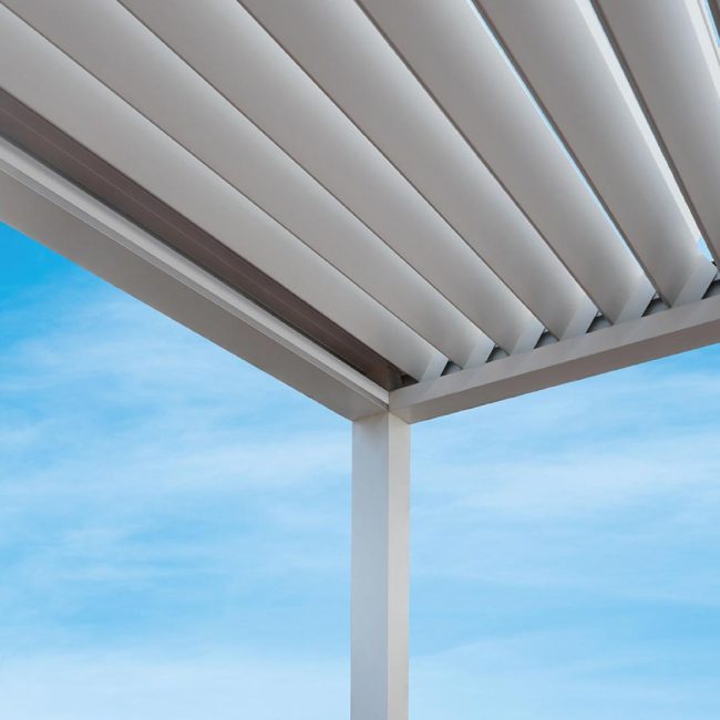 Pergola bioclimatica.