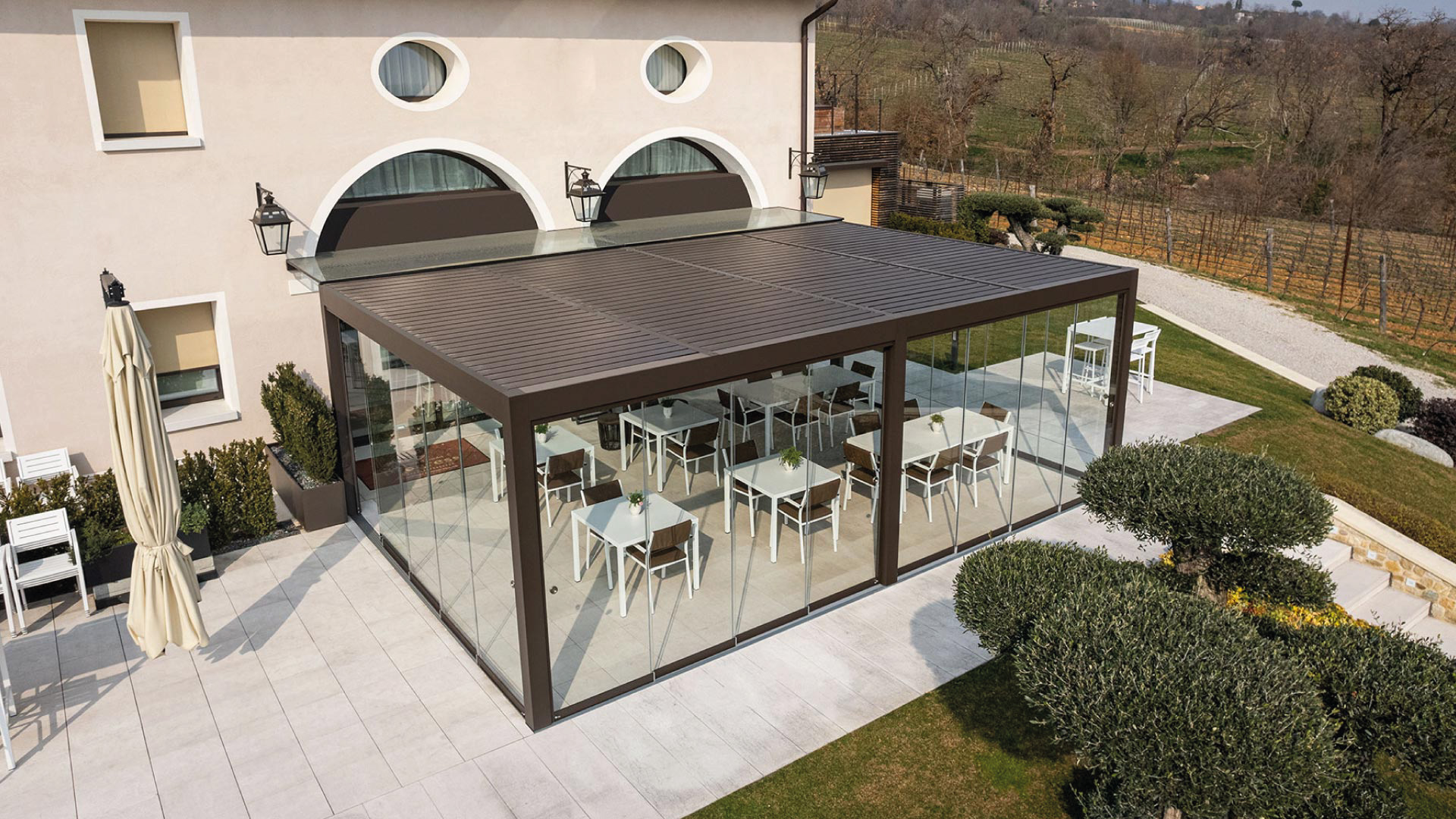 Pergola bioclimatica
